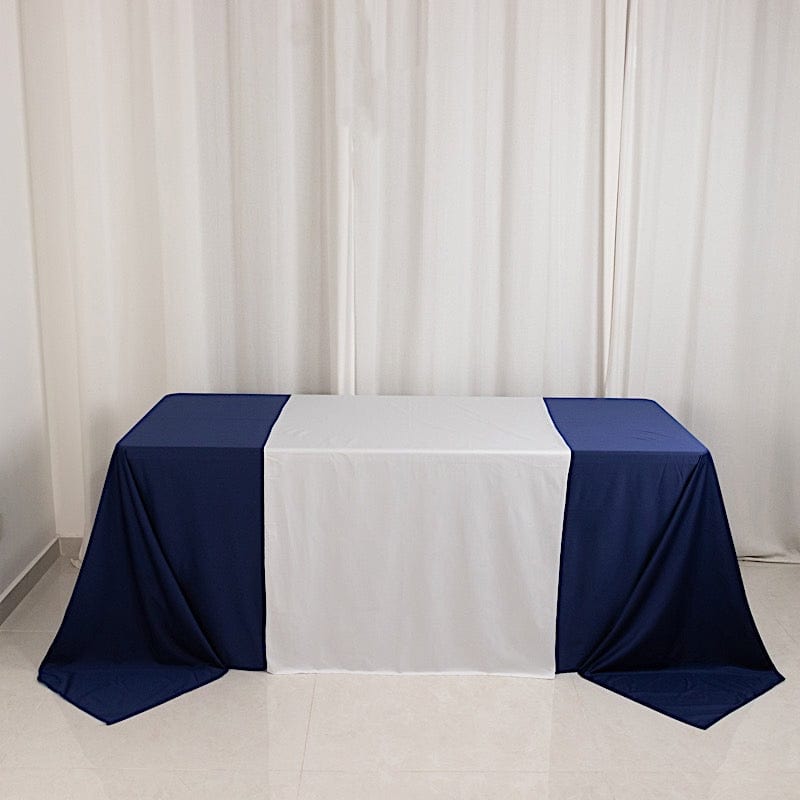 36 x 72 Inch Premium Polyester Table Runner for Dining Room, Wedding, Party Decor - Wrinkle & Stain Resistant Tablecloth