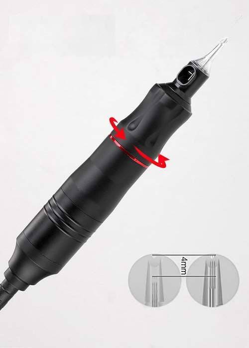Professional 6-Piece Complete Tattoo Kit with Rotary Pen, LED Power Supply & Foot Pedal - Perfect for Beginners and Artists - Home & Studio Tattooing