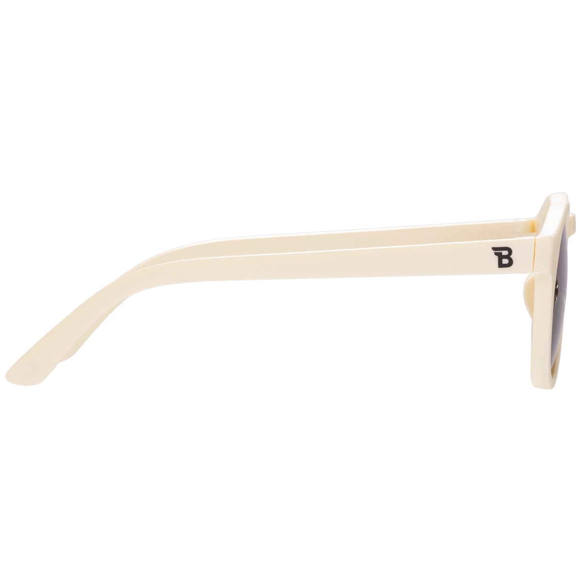 Baby & Kids Sweet Cream Keyhole Sunglasses with Amber Lens - UV Protection for Outdoor Play, Beach & Summer Activities