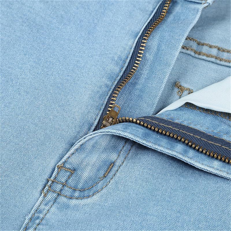 Andongnywell Women's High Rise Stretch Skinny Jeans - Pull On Butt Lifting Denim Pants for Juniors | Comfortable & Flattering Fit for Casual Wear, Office & Night Out