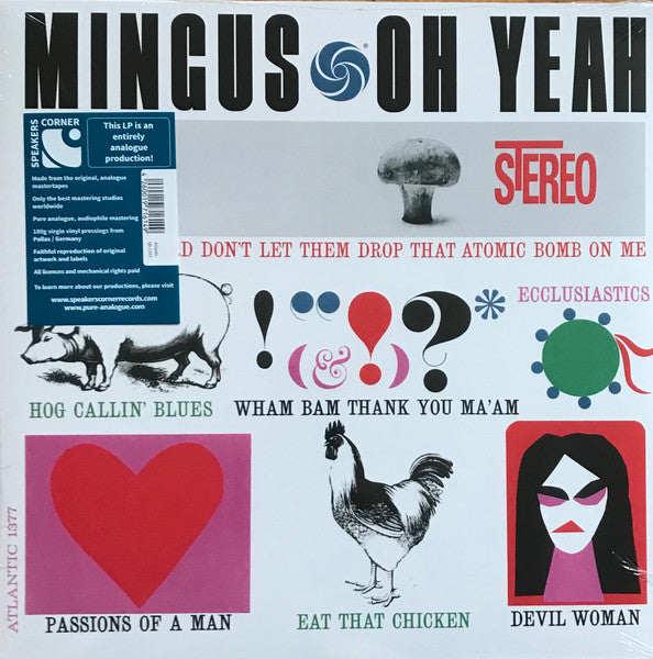 Charles Mingus Jazz Music Album - Classic Vinyl Record & MP3 Download for Jazz Lovers & Collectors | Perfect for Home Listening, Gifts & Music Enthusiasts