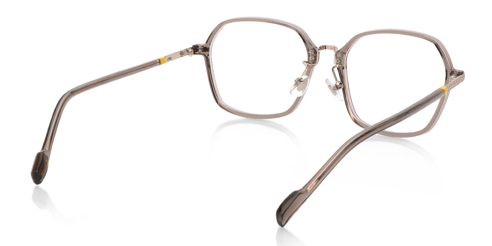JINS x PEANUTS 088 Bus Eyeglasses - Stylish Snoopy & Woodstock Design, Lightweight Frame for Men & Women - Perfect for Reading, Work & Everyday Use