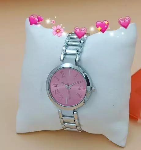 LAKSH Elegant Analog Stainless Steel Women's Watch Set (Pack of 2) - SR-427 AT-427 | Perfect for Office, Party & Everyday Wear | Gift for Women & Girls