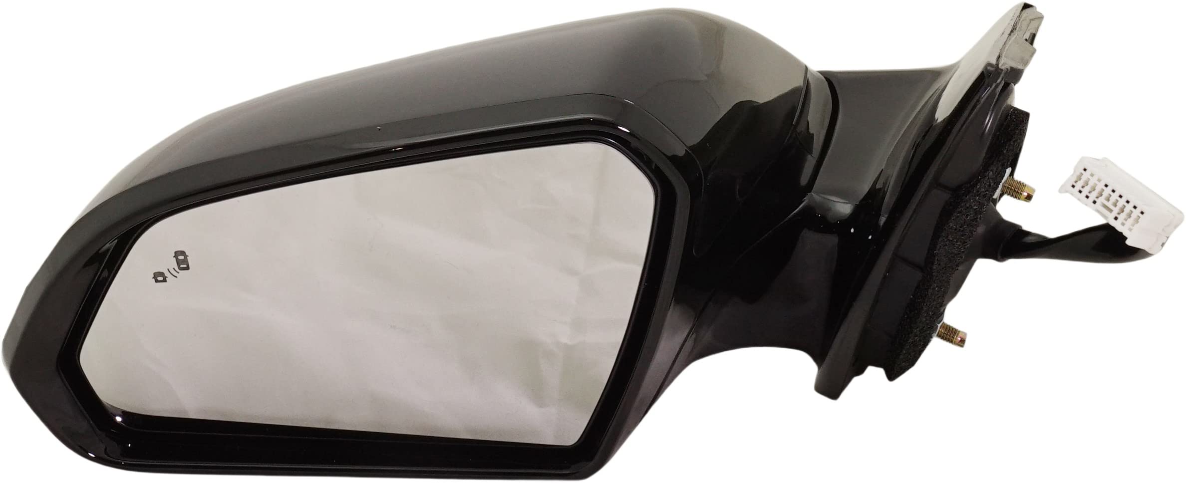2018-2019 Hyundai Sonata Driver Side Power Heated Mirror with Turn Signal, Blind Spot Monitor & Memory Function - OEM Replacement for Enhanced Safety & Visibility (Perfect for Winter Driving & Night Commutes)