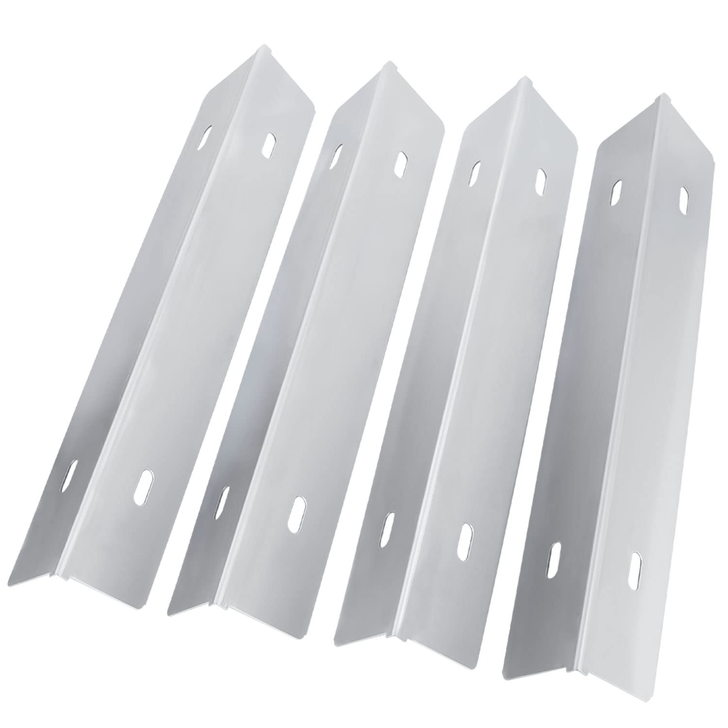 Stainless Steel Heat Plates Flavorizer Bar - 4 Pack Replacement for Napoleon Rogue, Prestige 500 & PRO 500 RSIB Gas Grills | Durable Flame Tamer & Sear Plate #N305-0082 | Perfect for Backyard BBQs, Grilling Parties & Outdoor Cooking