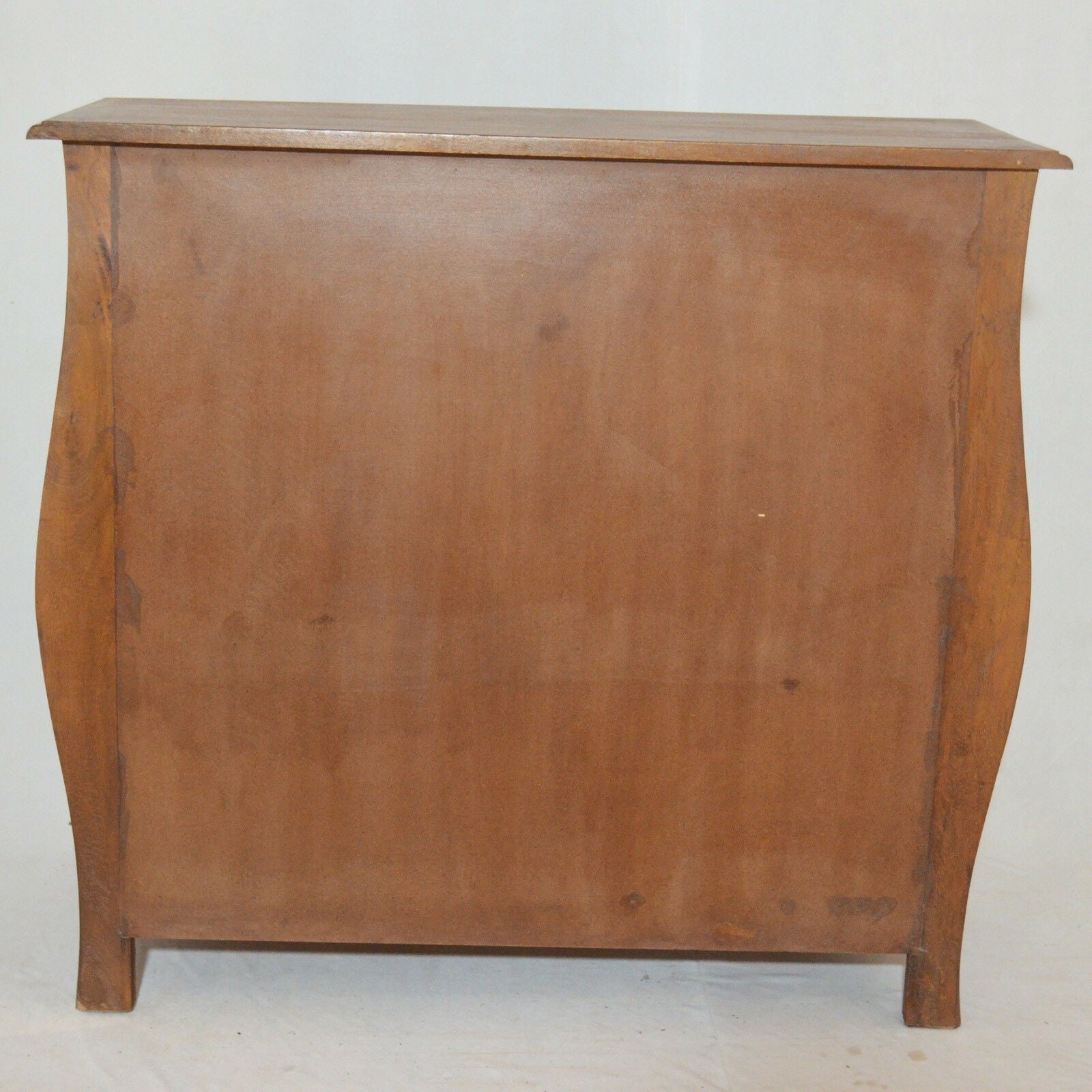 French Colonial Hand Carved Solid Wood Sideboard - Antique Brown Buffet Cabinet for Dining Room, Living Room & Entryway Storage