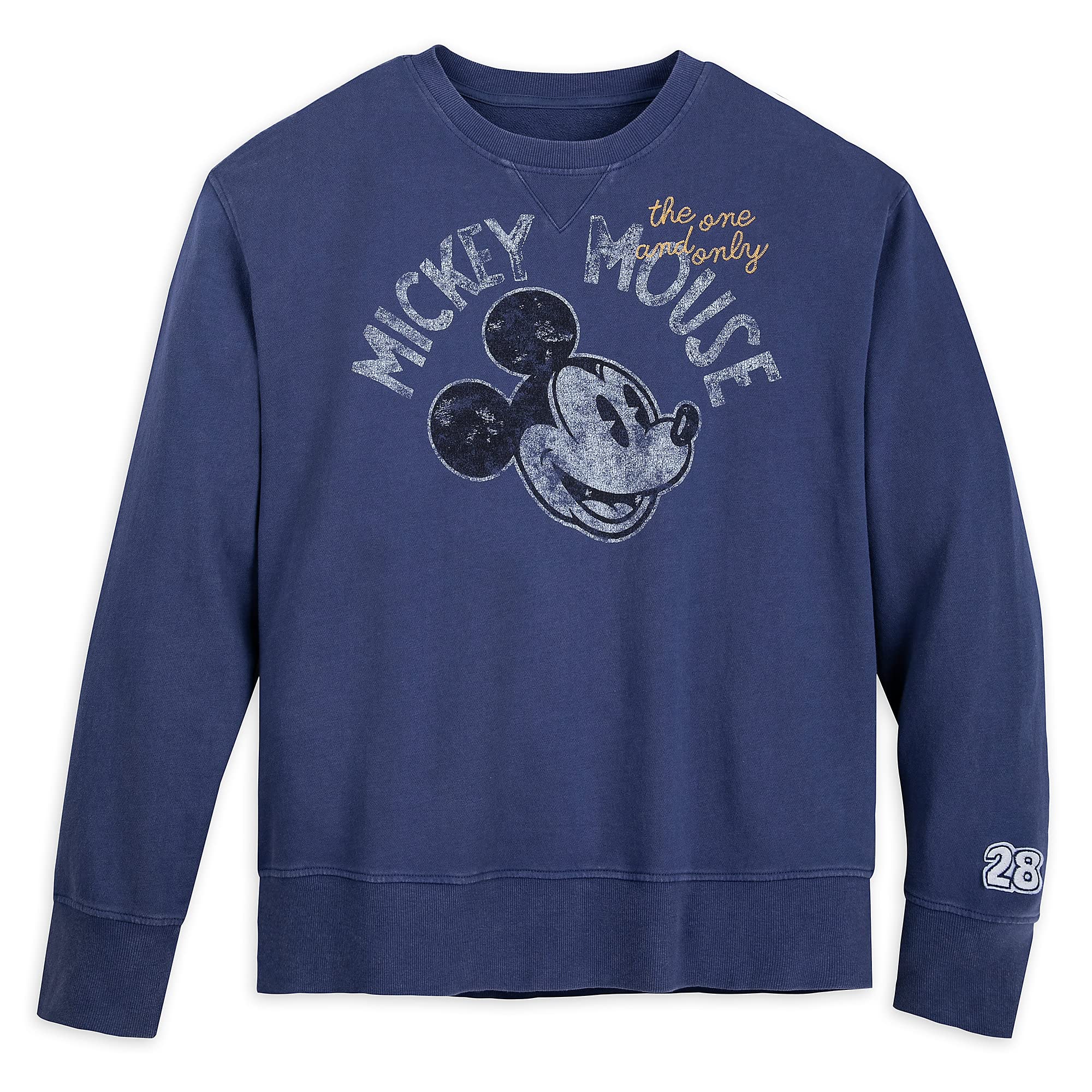 Vintage Disney Mickey Mouse Sweatshirt for Men - Soft Cotton Pullover Hoodie for Casual Wear, Gifts & Disney Fans