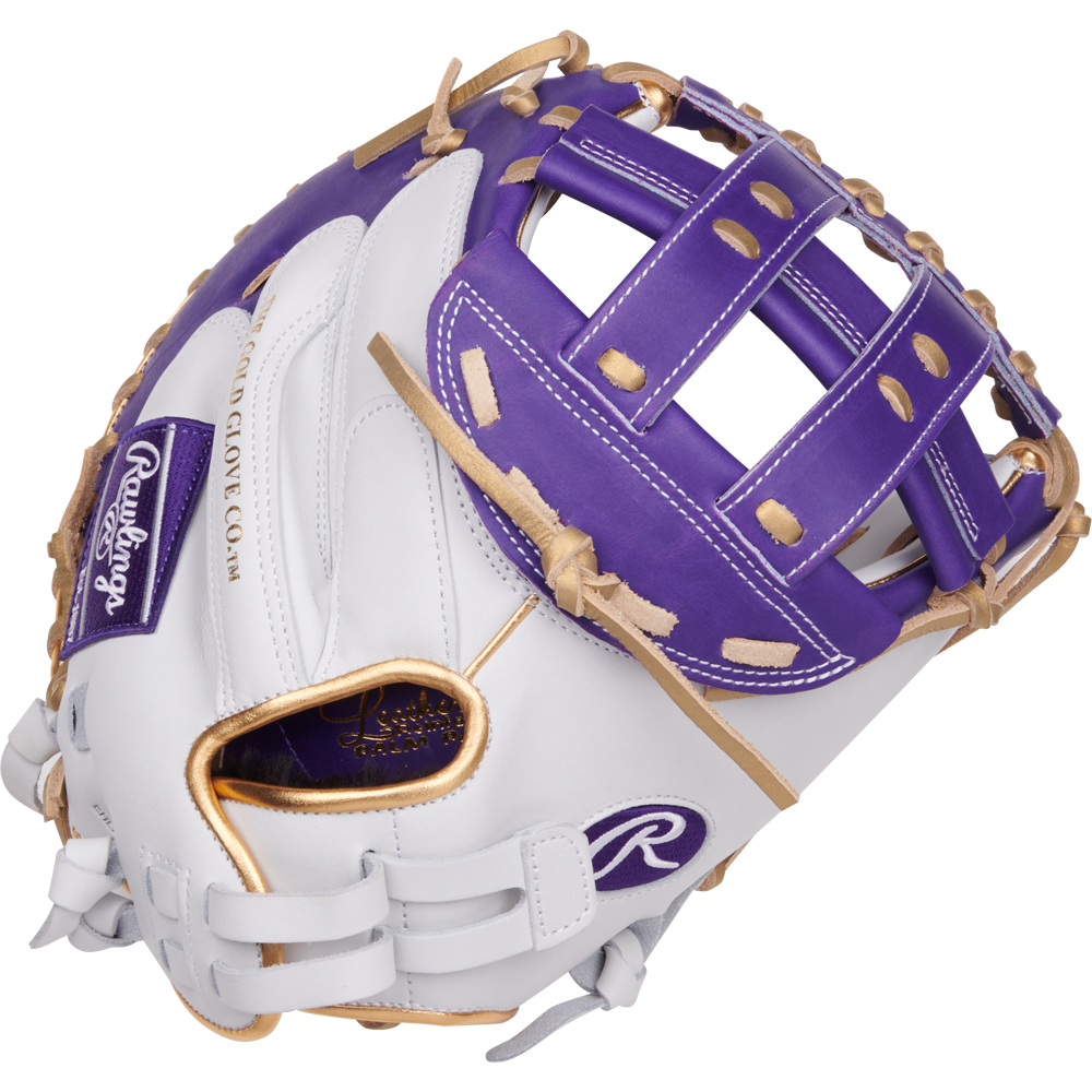 Rawlings Liberty Advanced Color Sync 34 Fastpitch Catcher's Mitt - RLACM34FPWPUG - Premium Softball Glove for Women & Girls - Perfect for Competitive Games & Training Sessions