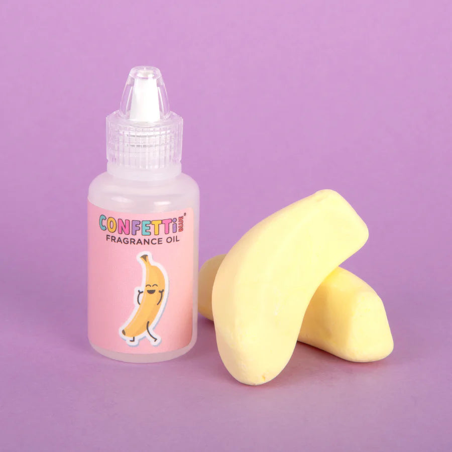 Confetti Blue Mini Perfume Making Kit with Candy Banana Scent - DIY Fragrance Craft Set for Kids & Teens - Perfect for Birthday Parties, Gifts & Creative Play