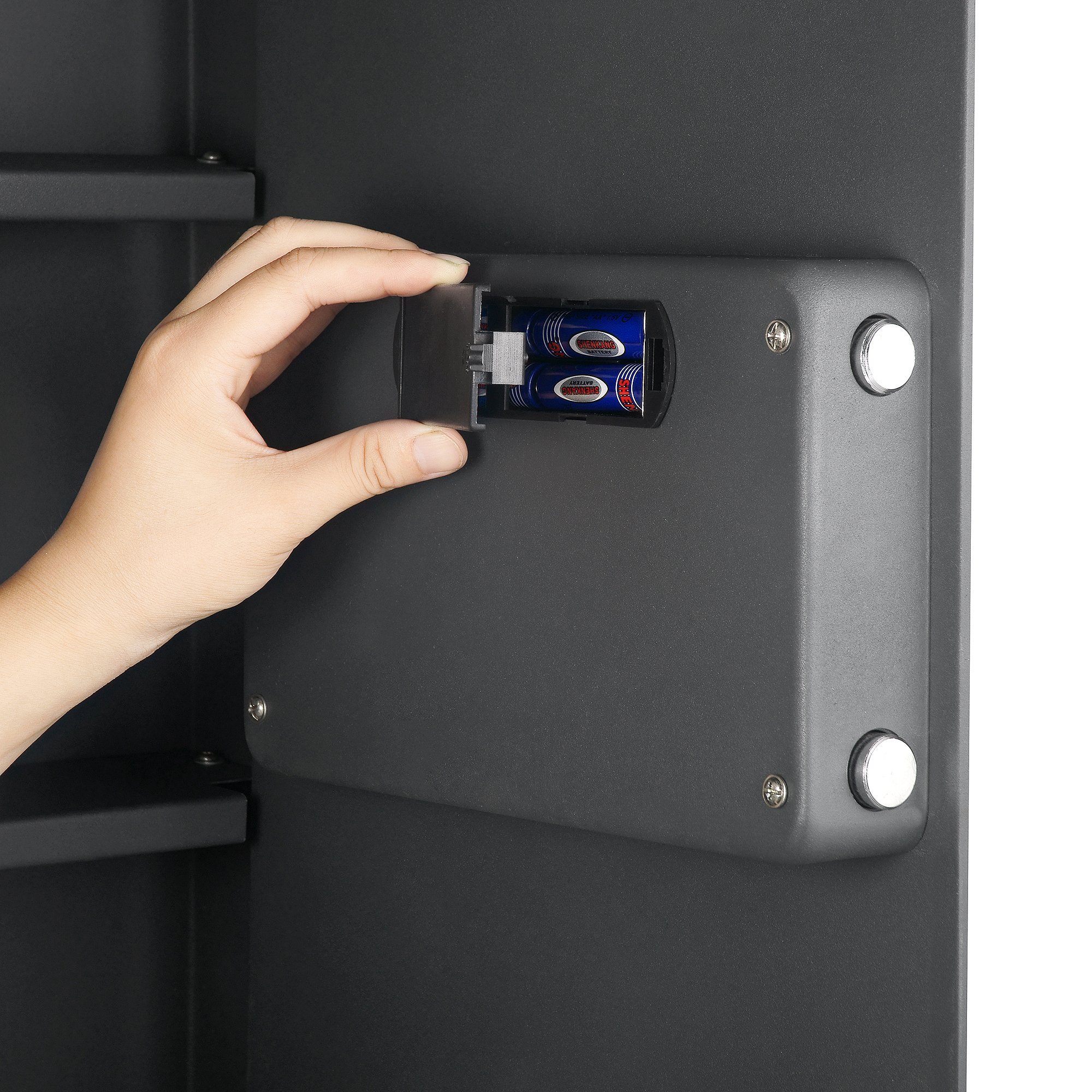 Paragon Lock & Safe 7725 Superior Flat Electronic Wall Safe for Jewelry & Valuables - Digital Security Safe for Home, Office & Hotels - Perfect for Hidden Storage & Theft Protection