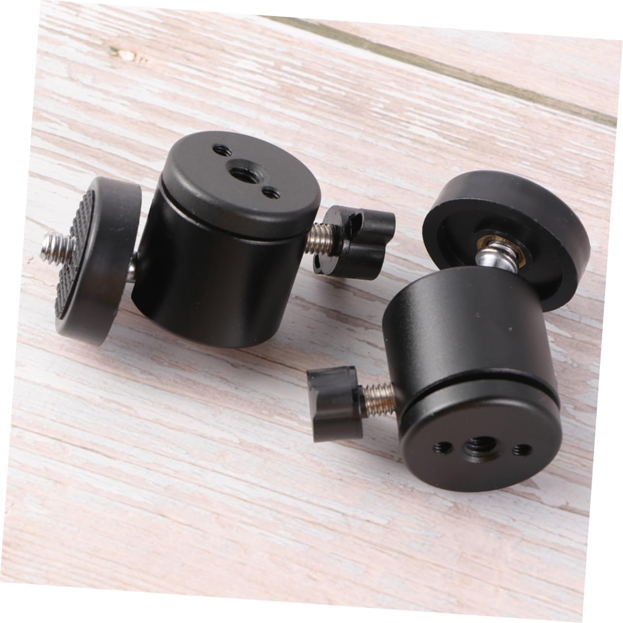 Veemoon 2-Pack 360° Rotating Ball Head Mini Tripod with 1/4