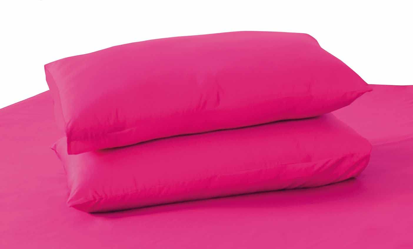 Reversible Cotton Comforter Set - Hot Pink & Black 4-Piece Twin Size Bedding | Soft & Breathable for Kids' Rooms, Dorms, and Guest Bedrooms