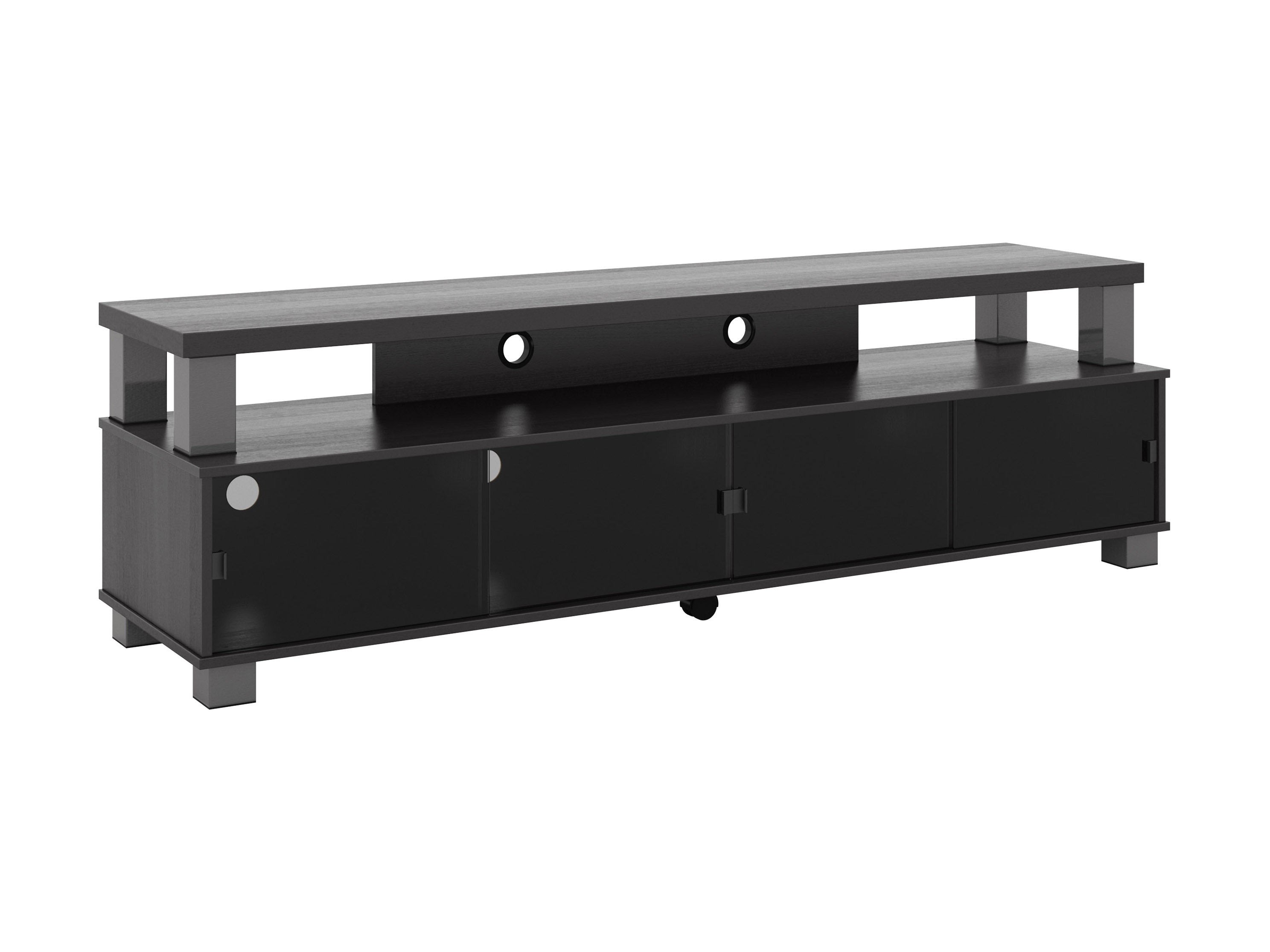 Extra Wide TV Stand for 95 Inch TVs - Sturdy Entertainment Center with Ample Storage Space for Living Room, Bedroom & Home Theater Setup
