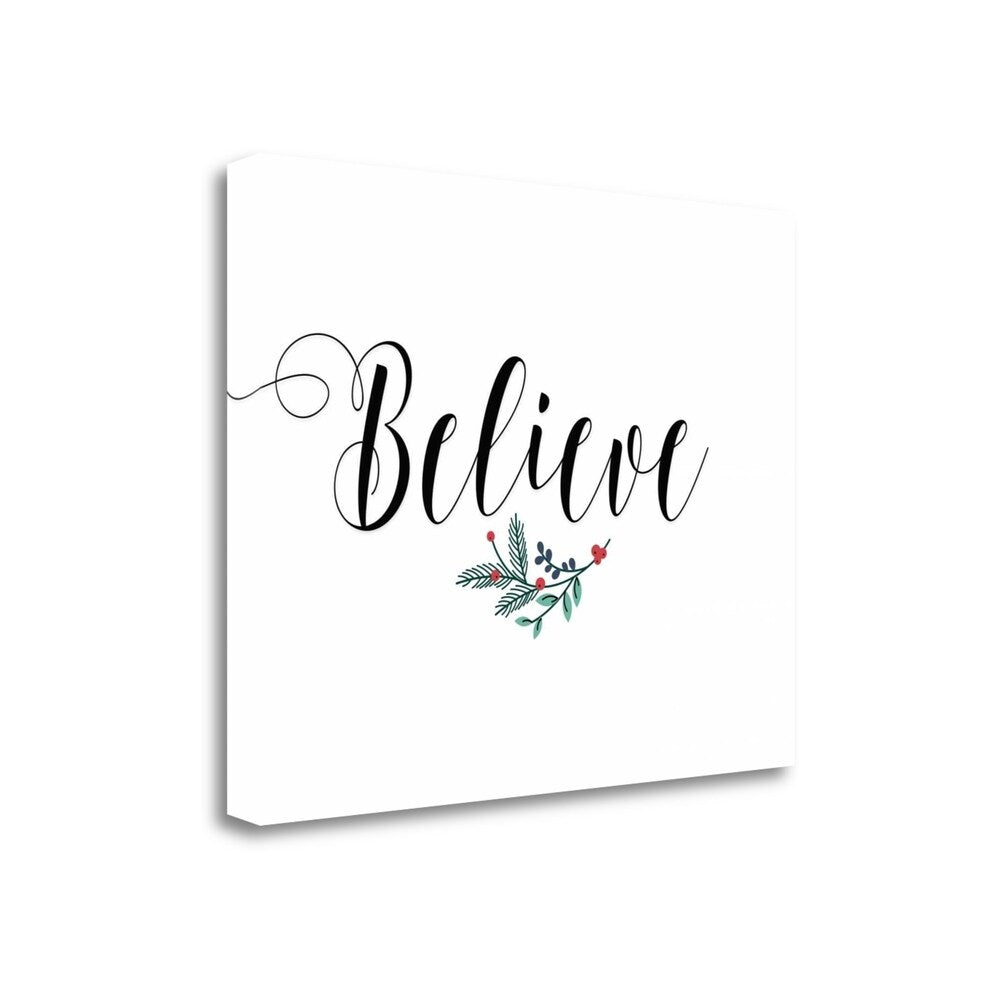 Believe By Tara Moss - Premium Fine Art Giclee Print on Gallery Wrap Canvas, Ready to Hang Wall Decor for Living Room, Bedroom & Office