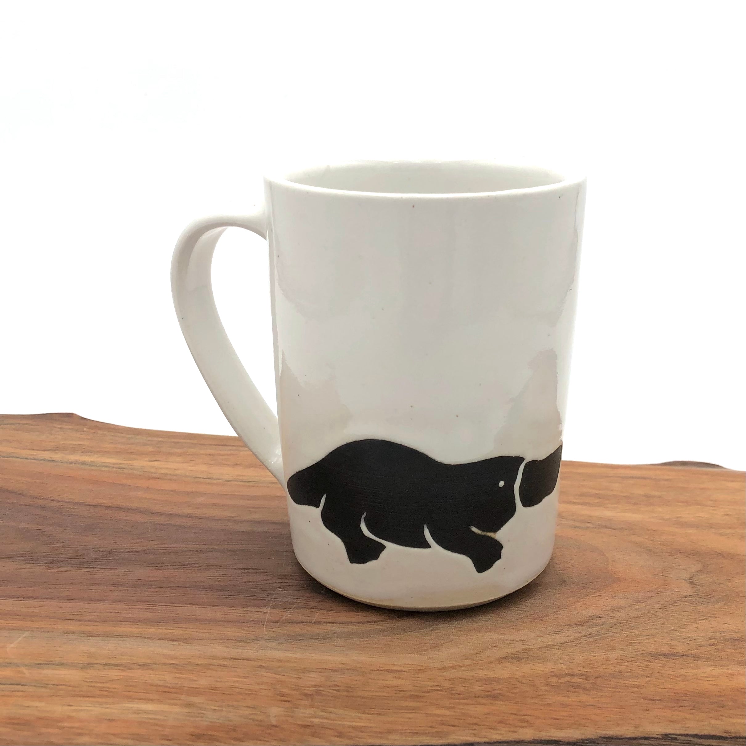 Cathy Broski Large Silhouette Coffee Mug - 16oz Ceramic Cup with Assorted Designs - Perfect for Home, Office & Gifts