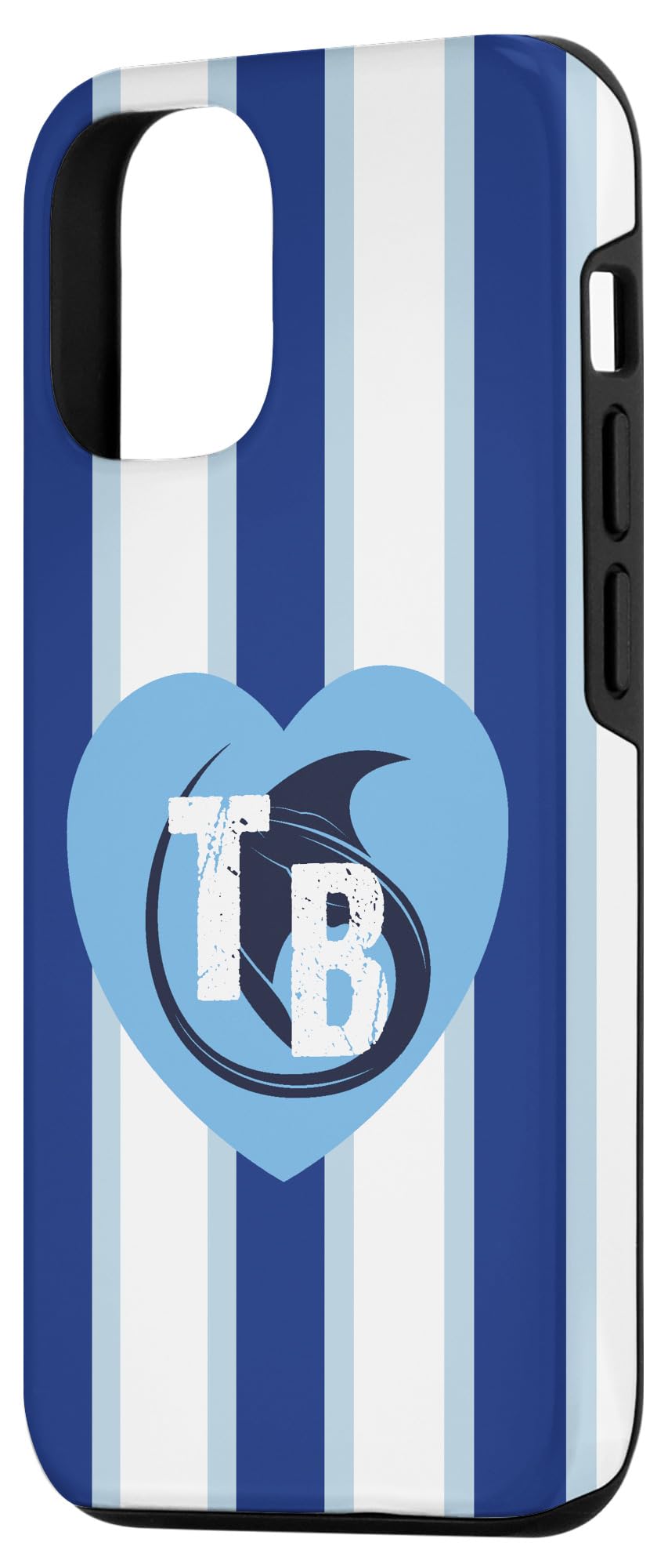 iPhone 12/12 Pro Case - Tampa Bay Aqua Blue Stingray Design - Premium Protective Phone Cover for Tampa Bay FL Lovers - Perfect for Everyday Use & Beach Outings