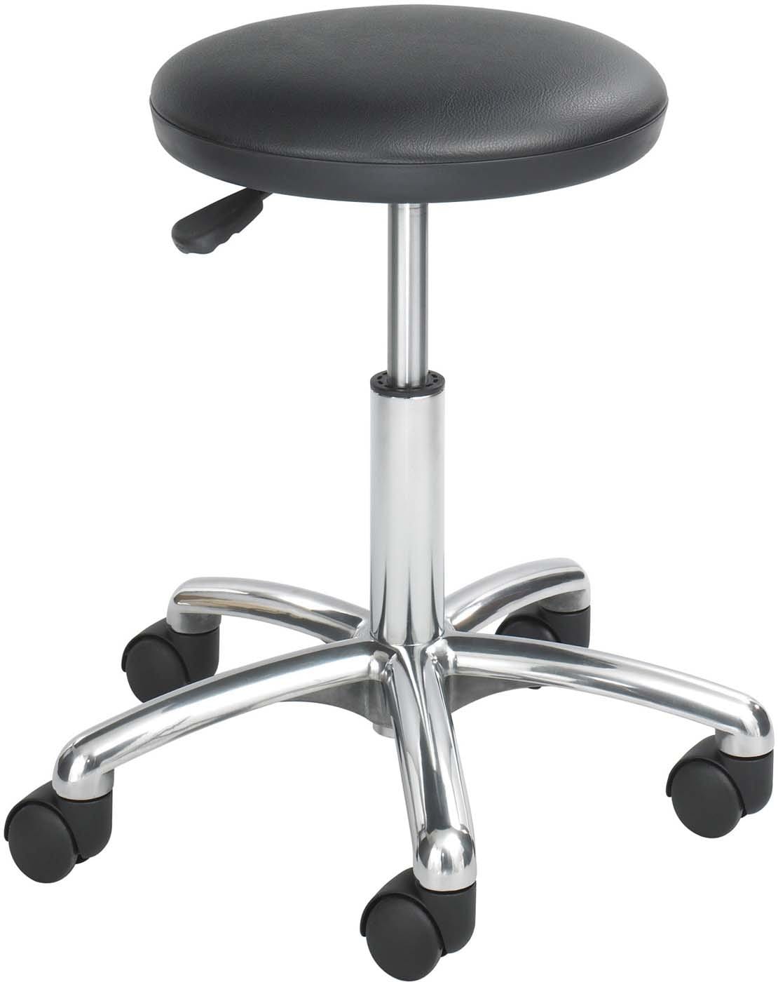 Safco® 3434BL Black Economy Lab Stool - Adjustable Height, Durable & Comfortable for Laboratories, Classrooms & Workspaces