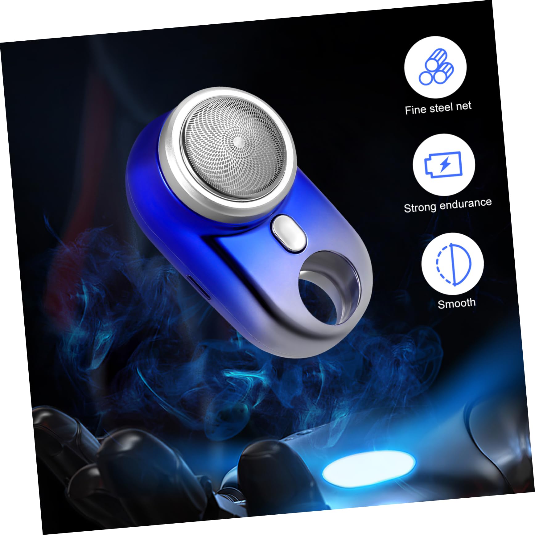 Best Electric Shaver & Beard Trimmer for Men - Rechargeable Portable Razor with Gradient Shaving Technology | Perfect for Travel, Gym & Daily Grooming