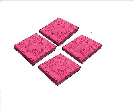 Ultra Soft Exfoliating Bath Sponge for Kids & Adults - Gentle Body Scrubber for Dead Skin Removal - Pack of 2 - Perfect for Sensitive Skin & Daily Shower Routine