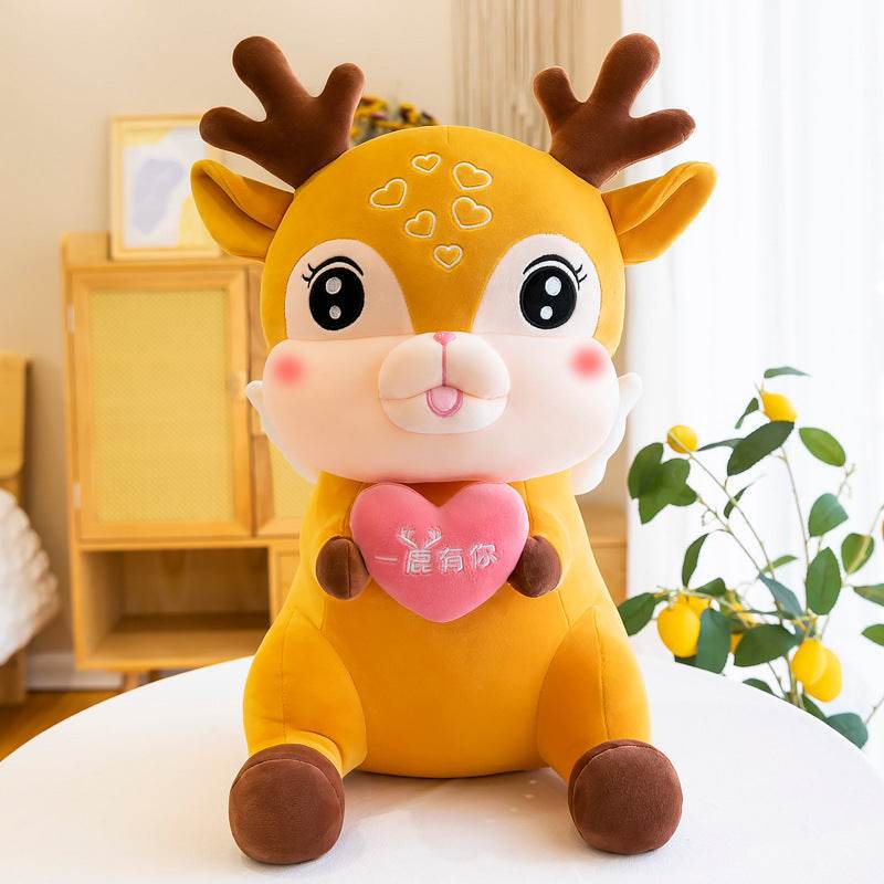 Giant Stuffed Deer Plush Toy - Soft & Cuddly 24