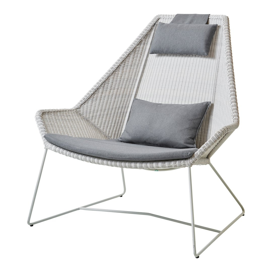 Premium Cushion Set for Breeze Highback Chair - Comfortable Seat & Back Cushions - Perfect for Patio, Deck, and Outdoor Relaxation