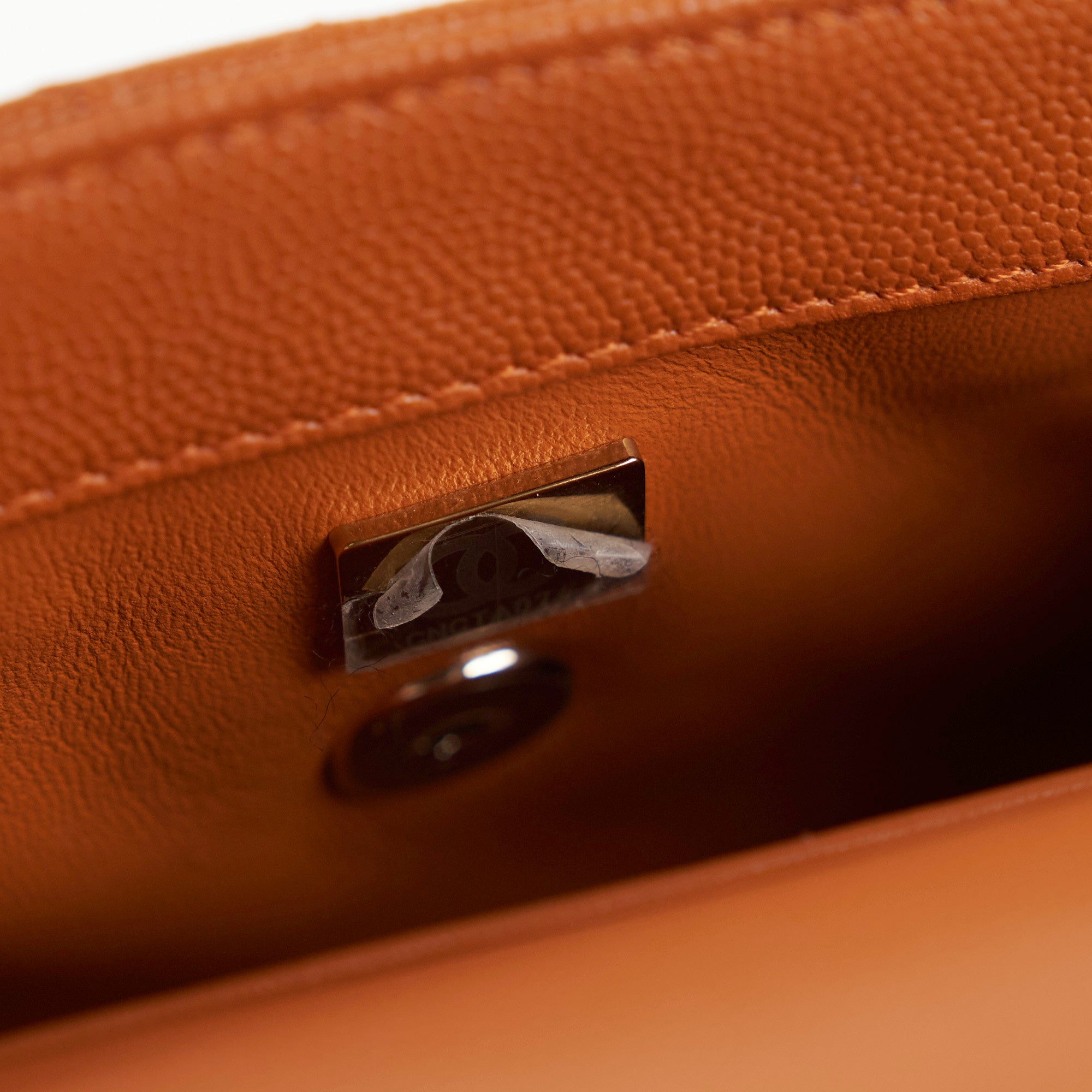 Chanel Mini Coco Handle Bag in Caviar Leather - Caramel Brown Crossbody Purse for Women | Perfect for Date Night, Parties & Everyday Luxury