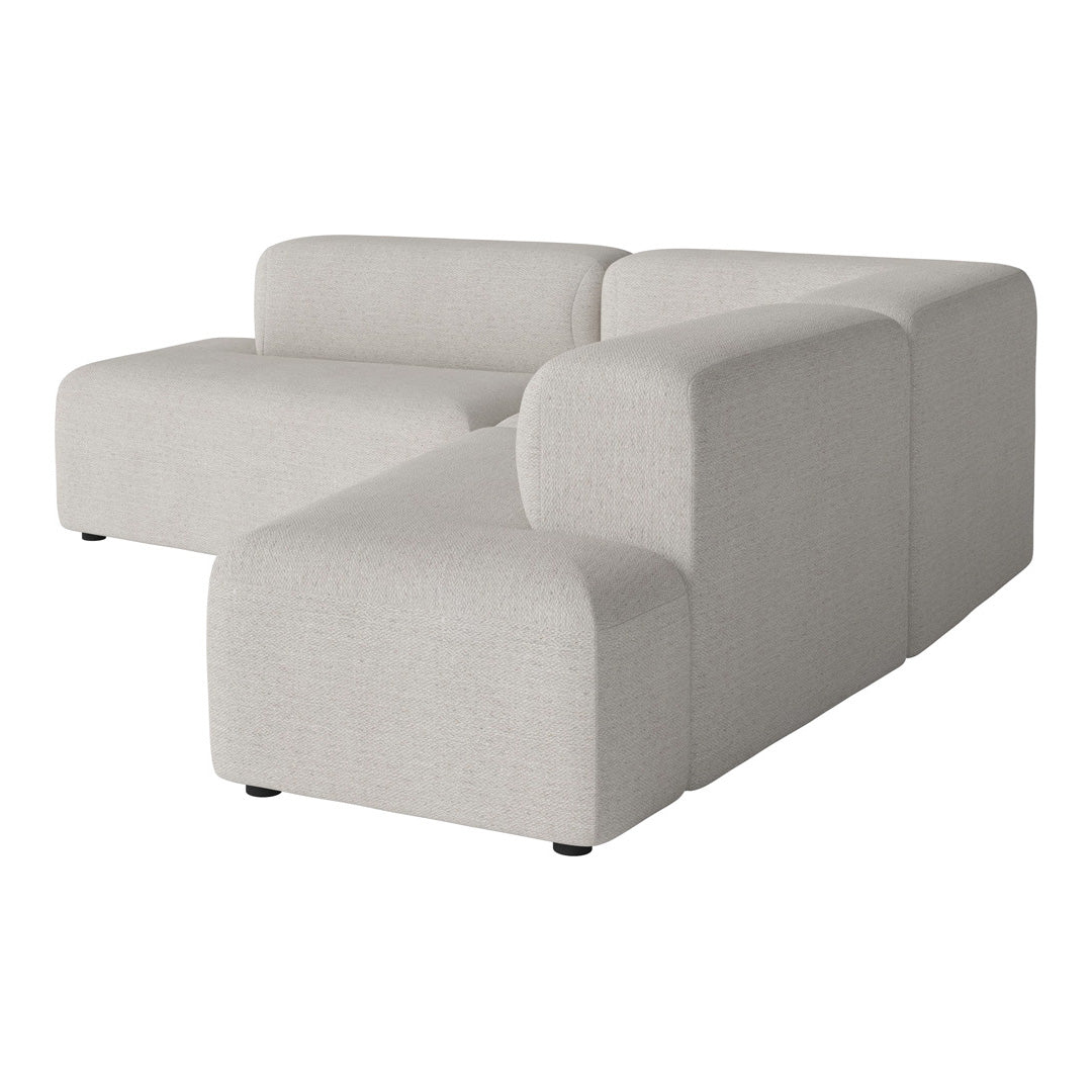 Modern Angle Chaise Lounge Sofa - Adjustable Recliner for Living Room, Bedroom, or Patio - Comfortable Upholstered Sectional with Pillows - Perfect for Relaxing, Reading, or Napping