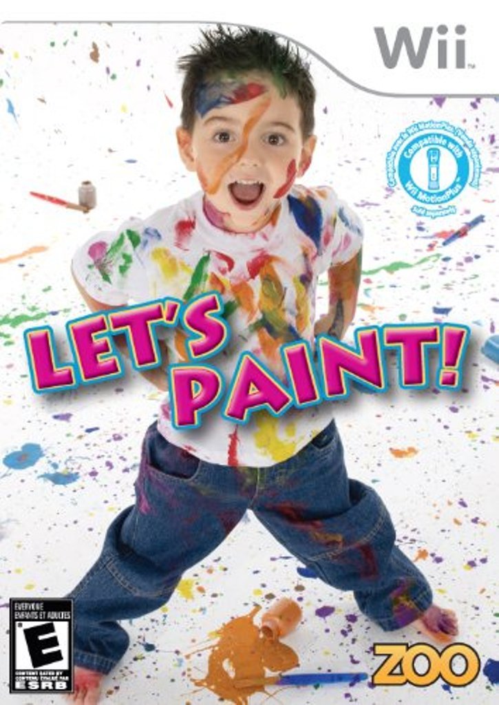 Let's Paint - Fun & Creative Art Game for Nintendo Wii - Perfect for Family Game Nights & Kids' Art Activities
