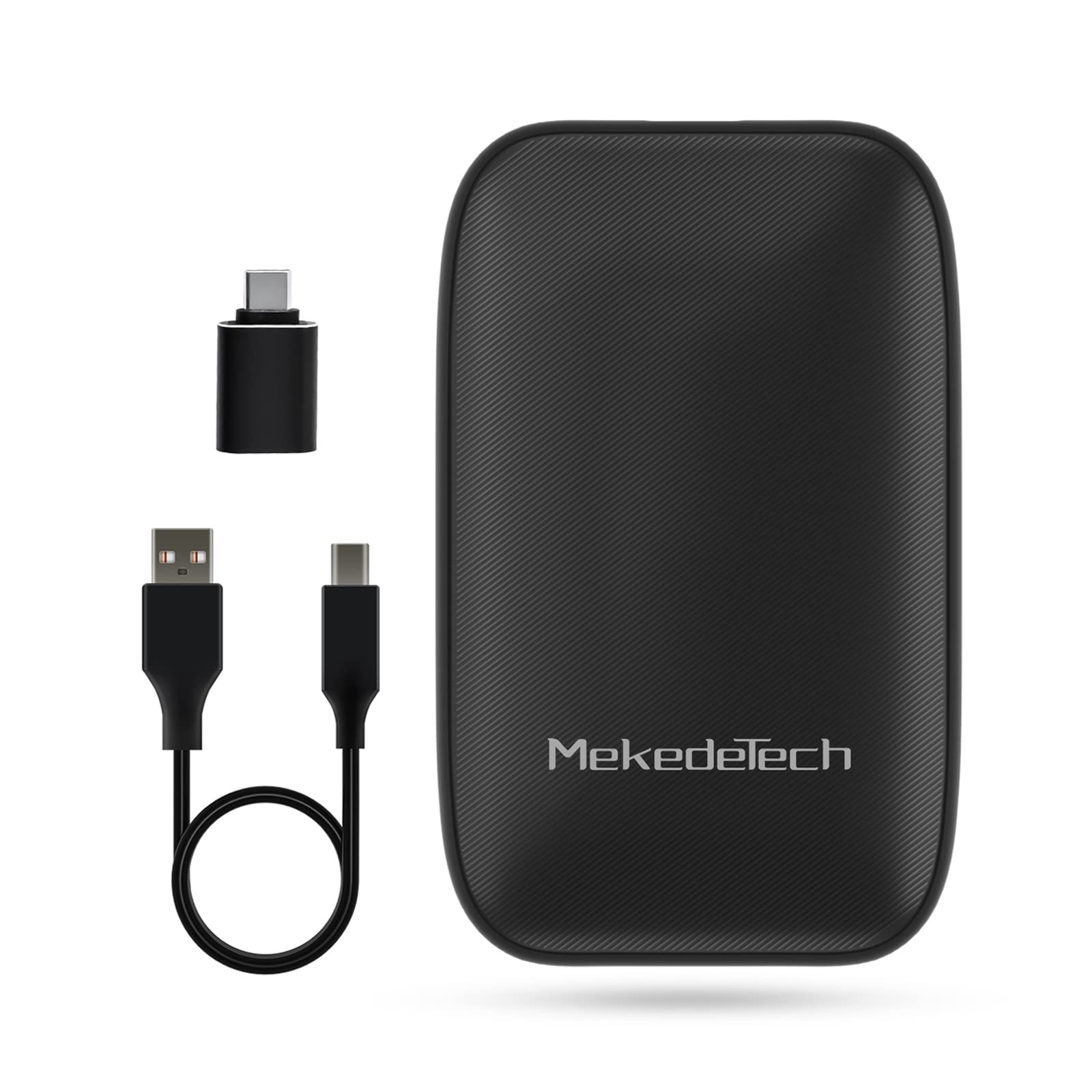 MekedeTech Wireless CarPlay & Android Auto Adapter - Plug & Play Wired to Wireless Converter for iPhone & Android - CarPlay AI Box with Netflix/YouTube Support | Perfect for Commuting, Road Trips & In-Car Entertainment