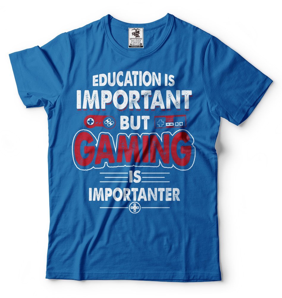 Funny Gaming T-Shirt for Men - Cool Gamer Tee with Humorous Design - Perfect for Casual Wear, Gaming Events & Gifting