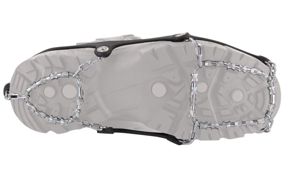IceTrekkers Diamond Grip Traction Cleats for Shoes - Anti-Slip Ice Snow Grips for Walking, Hiking & Running - Winter Safety Traction Devices for Outdoor Activities