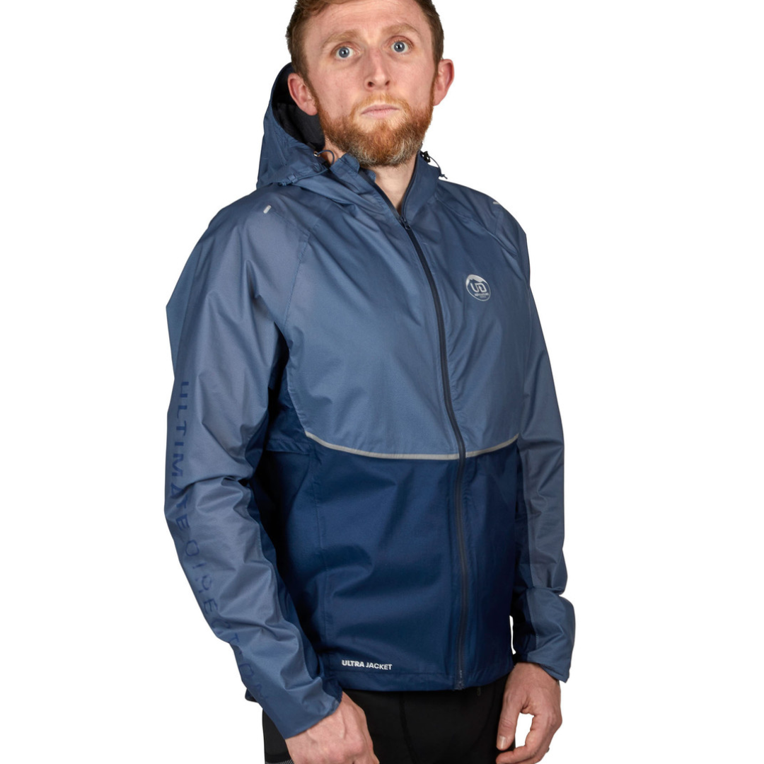 Ultimate Direction Men's Ultra Jacket - Lightweight Waterproof Running Jacket for Outdoor Hiking & Trail Running - Perfect for Rainy Weather & Cold Conditions