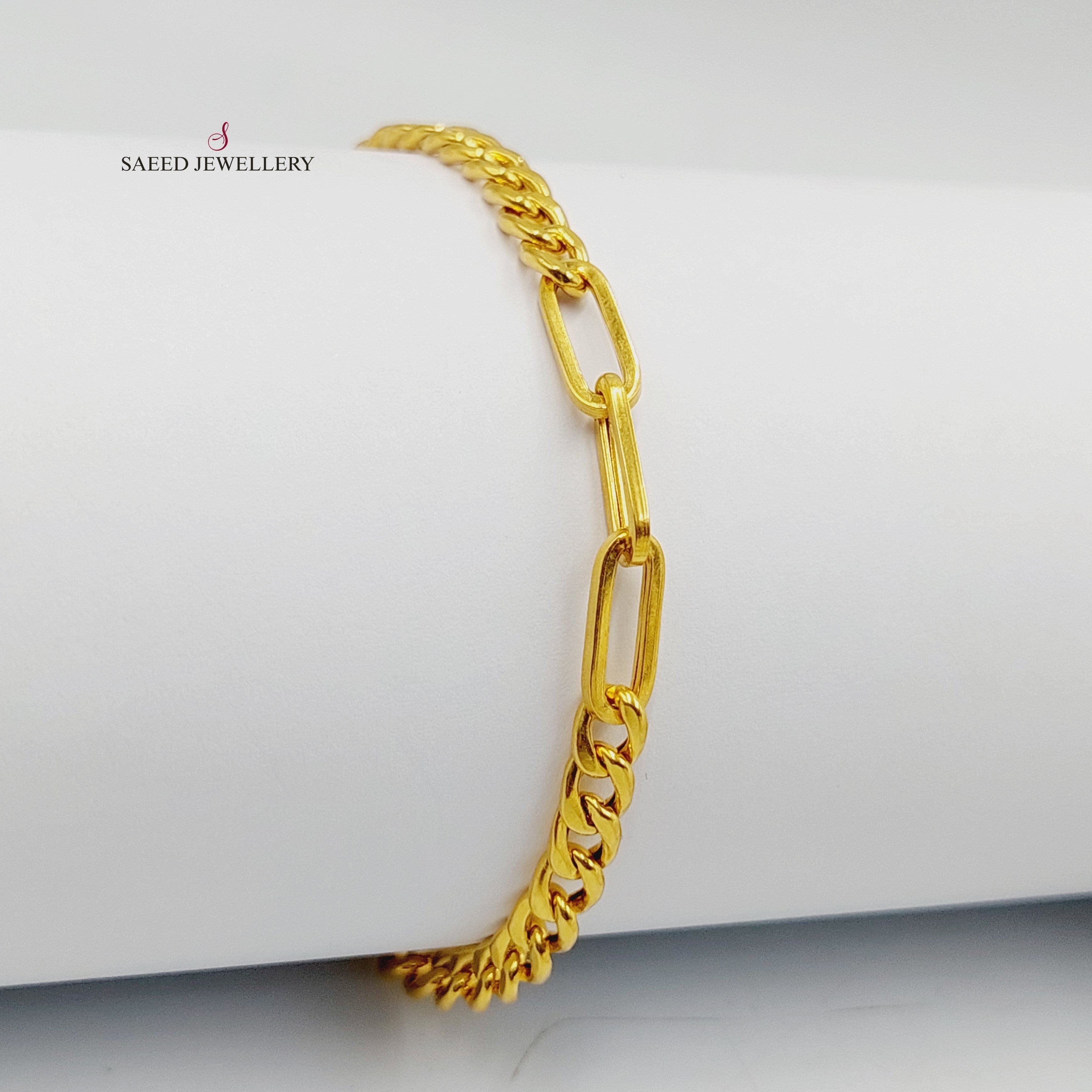 Luxury Cuban Link Bracelet for Men - 14K Gold Plated Hip Hop Jewelry - Perfect for Gifts, Parties & Everyday Wear