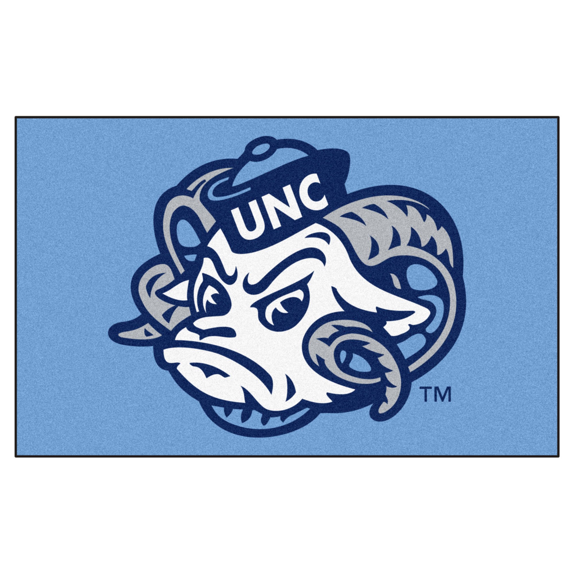 FANMATS UNC Tar Heels Ulti-Mat - Premium College Basketball Team Carpet Mat for Home, Office & Game Room Decor - Perfect for Fans & Sports Enthusiasts