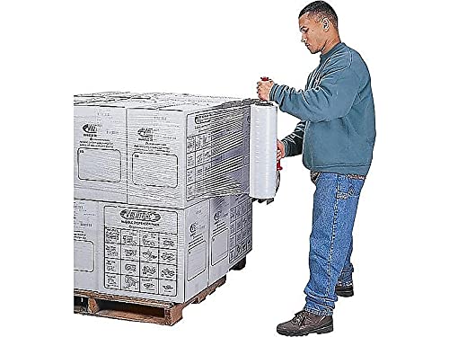 Staples Hwx1820 80 Gauge Blown Stretch Wrap for Hand Dispenser - Perfect for Moving, Shipping & Warehouse Packaging