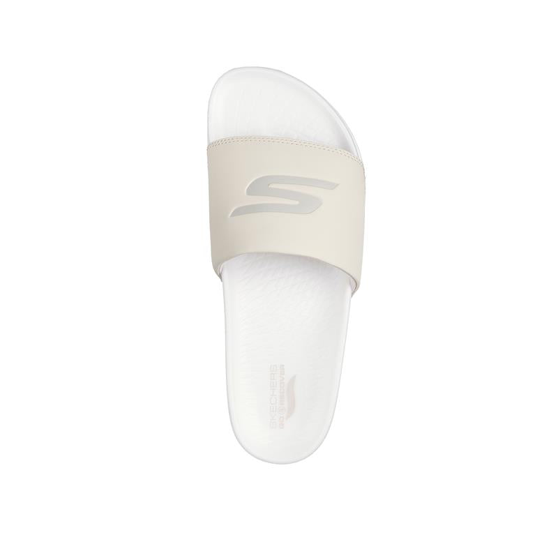 Skechers Arch Fit Hyper Slide Women's Comfortable Sandals - 140470/NAT - Perfect for Summer Walking, Travel & Casual Wear
