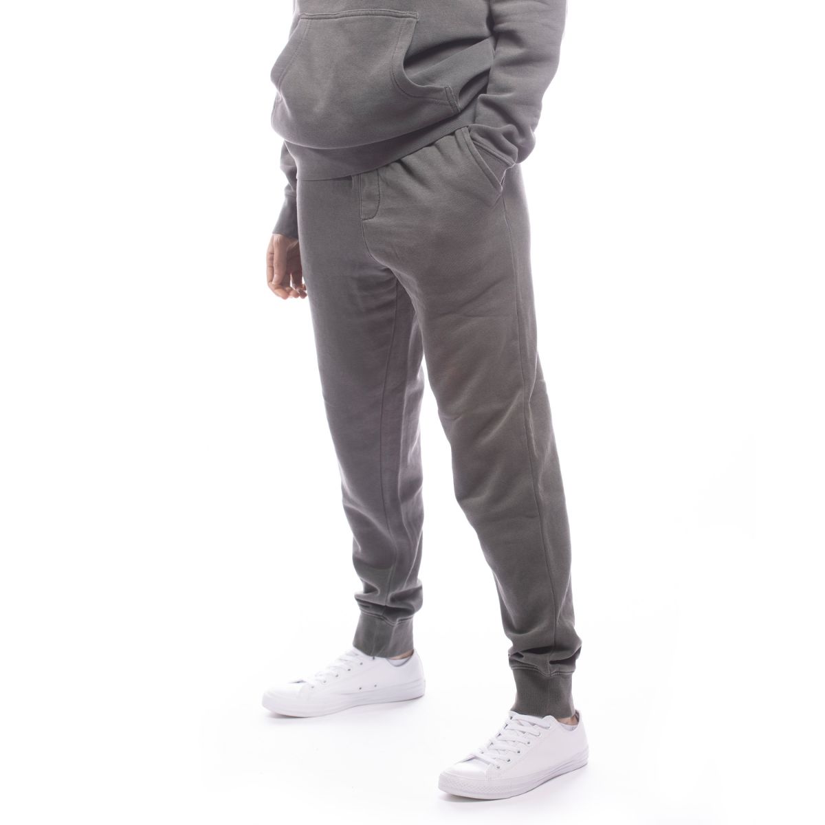 Eco-Friendly Upcycled Black Joggers for Men & Women - Comfortable Relaxed Fit Casual Pants for Lounge, Yoga, and Everyday Wear
