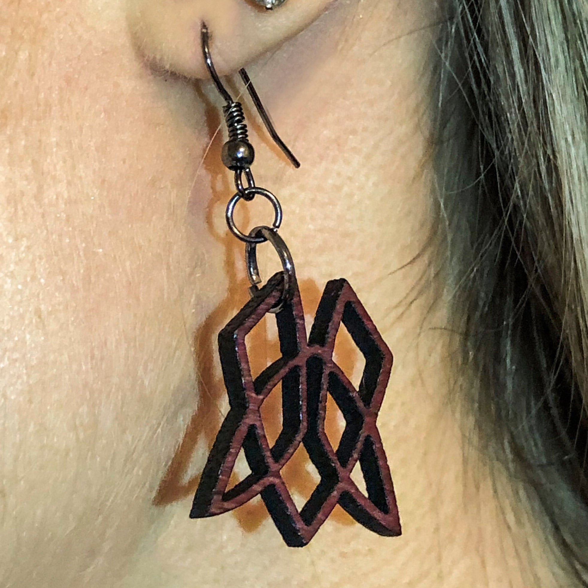 Clionadh Symbol Earrings - Unique Handmade Jewelry for Women, Boho Chic Dangle Earrings | Perfect for Parties, Weddings & Everyday Wear