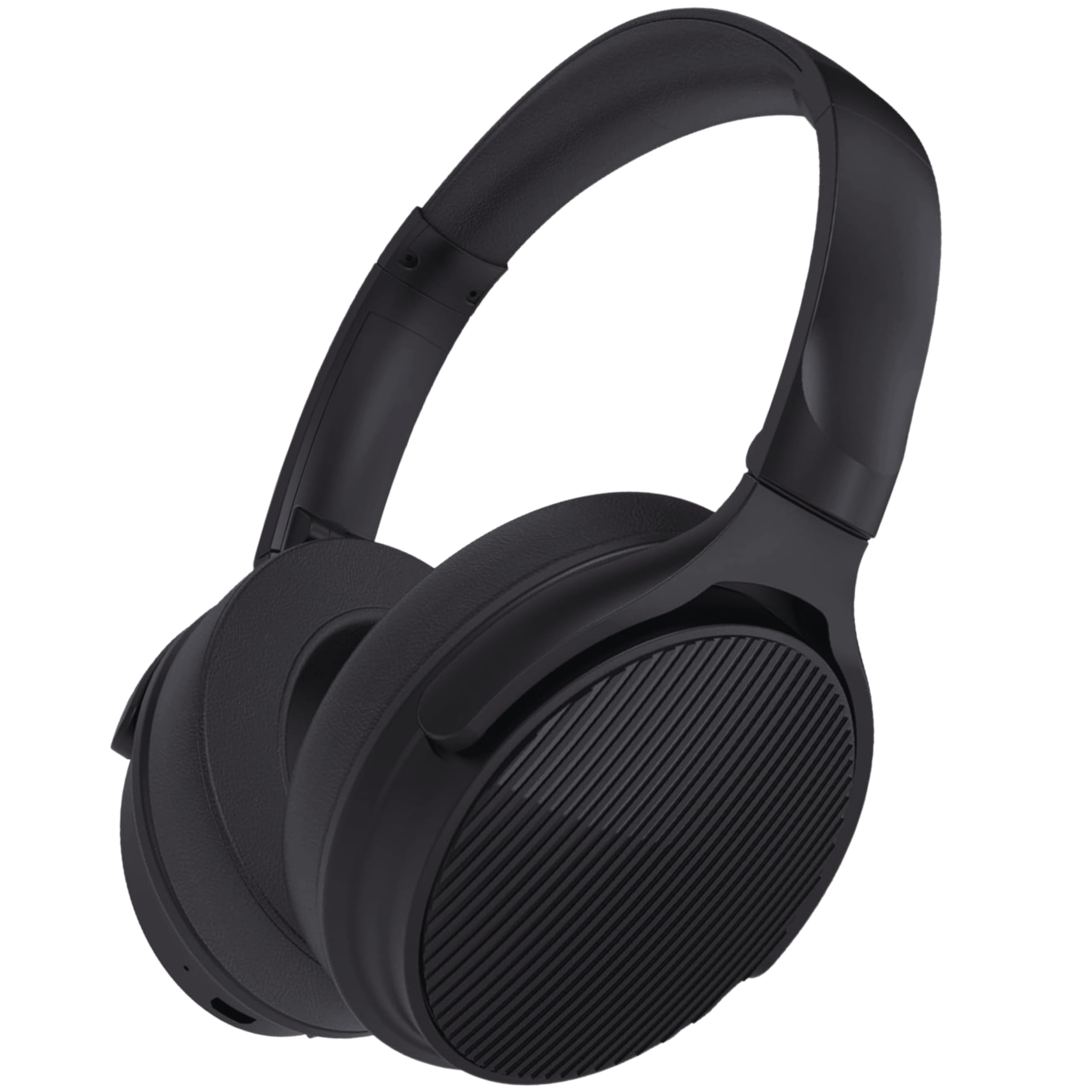 Betron EMR90 Wireless Bluetooth Headphones - Over Ear Foldable Headset with Built-in Mic, Deep Bass & 12H Battery | 40mm Drivers & 3.5mm Jack | Compatible with iPhone, Android, iPad, Laptop | Perfect for Travel, Workouts & Home Office Use