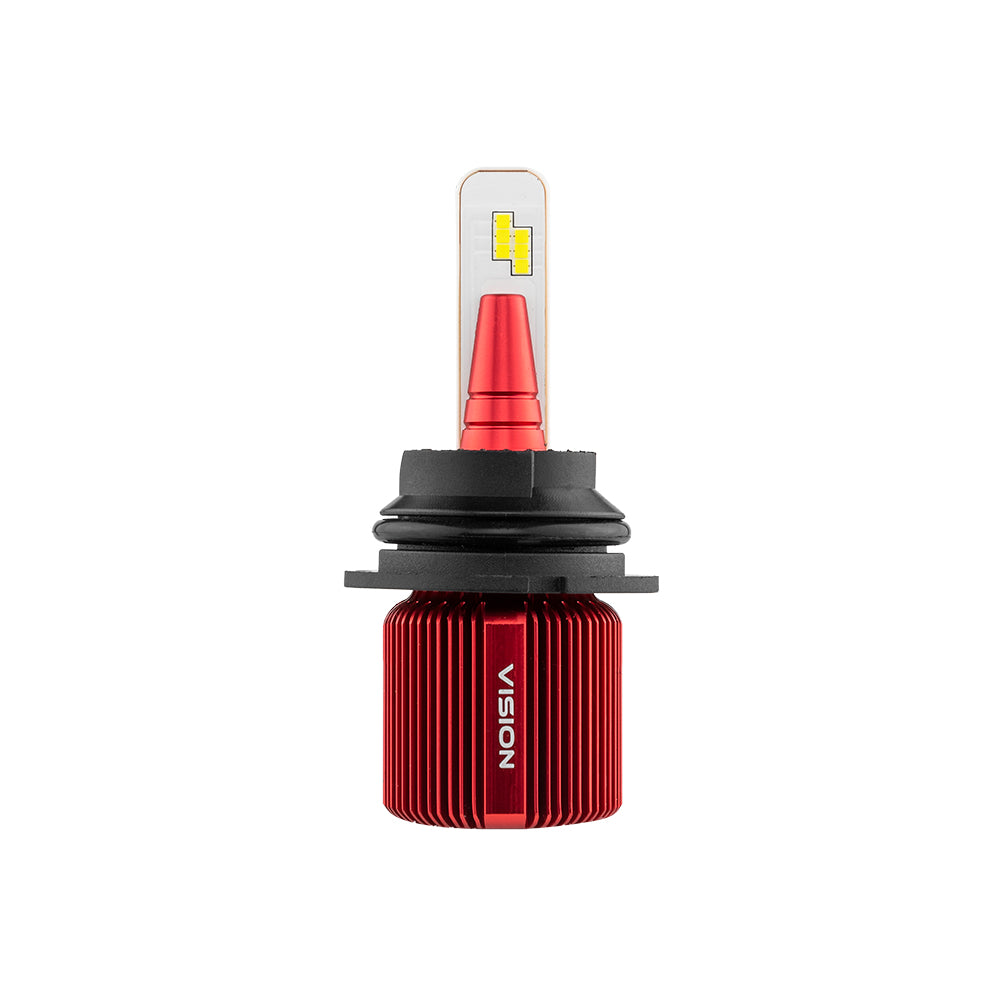 VISION 9007 LED Headlight Conversion Kit - 6500K Cool White, 8000/5000 Lumens, 50/30W - High/Low Beam CSP Bulbs for Cars, Trucks, SUVs - Perfect for Night Driving & Off-Road Adventures