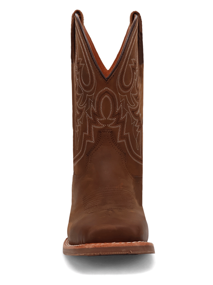 Dan Post DP5172 Men's BRIGSTON Leather Boots - Brown Western Cowboy Boots for Men | Durable & Comfortable for Riding, Work & Casual Wear