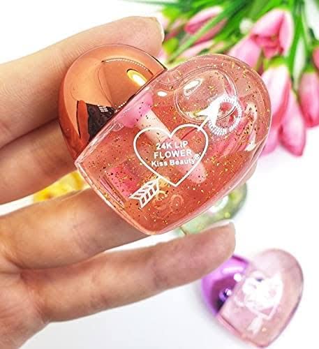 Kawaii Heart-Shaped Lip & Cheek Tint - Natural Blush & Lip Stain for Everyday Makeup, Perfect for Date Night & Selfies