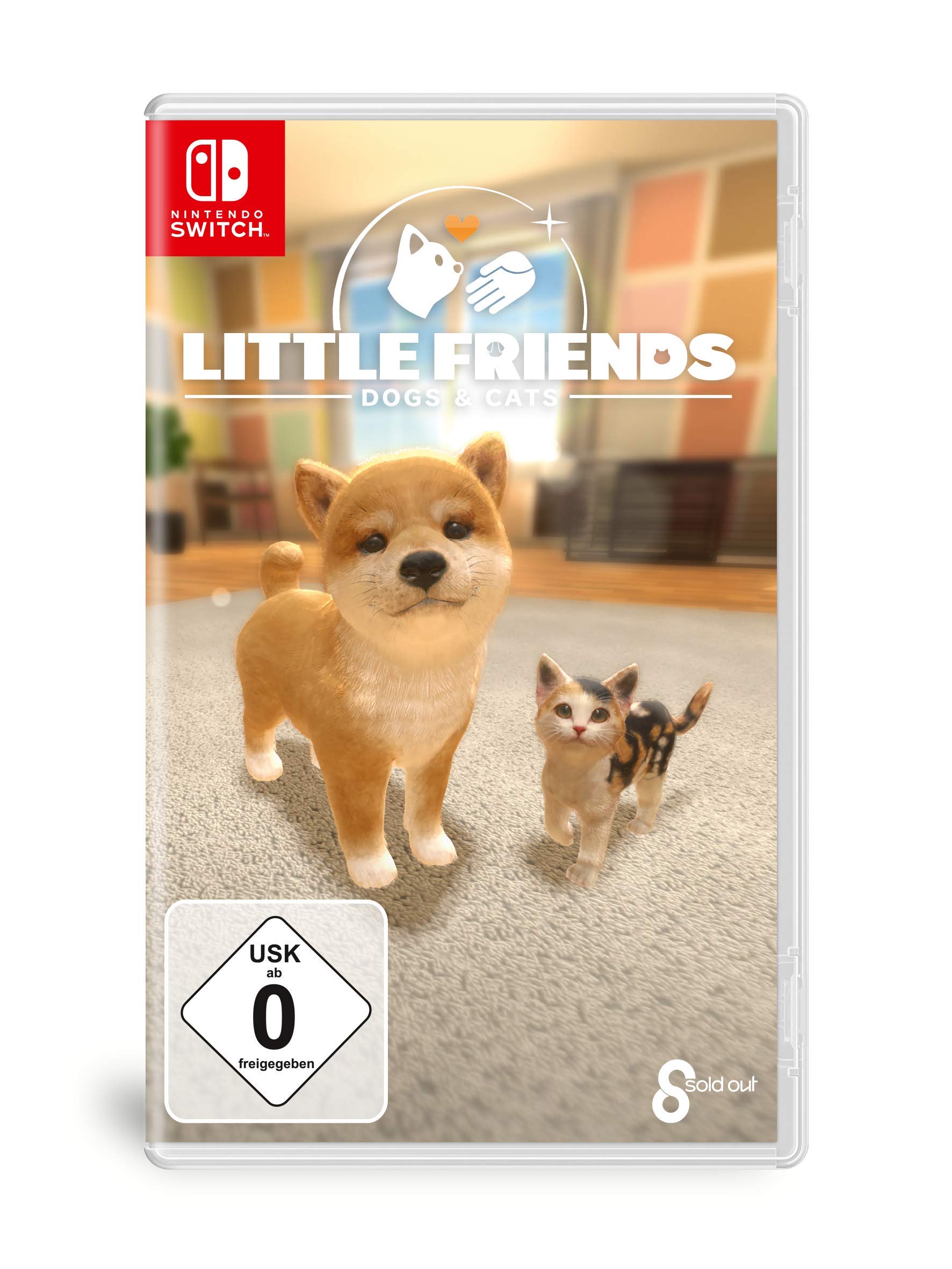 Little Friends: Dogs & Cats - Nintendo Switch Game | Virtual Pet Simulation for Kids & Family | Perfect for Animal Lovers & Casual Gamers