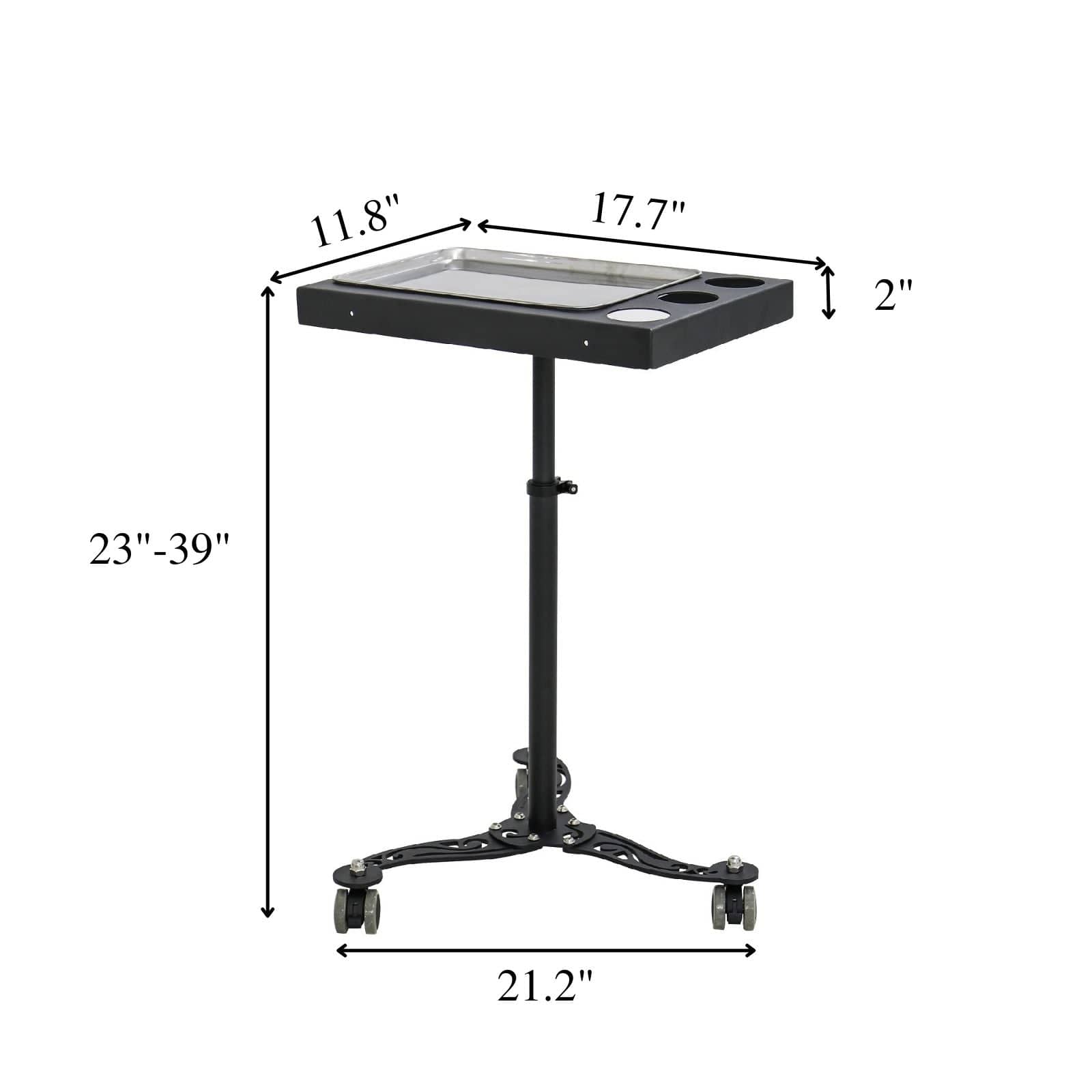 Premium Akasha Tattoo Tray - Professional Stainless Steel Tattoo Ink Holder with Lid - Perfect for Tattoo Artists, Body Piercing & Permanent Makeup Studios