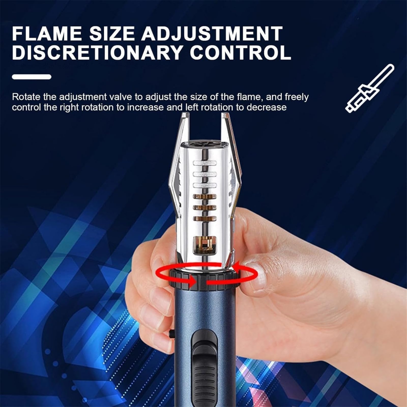 Windproof Camping Lighter - Outdoor Waterproof Straight Flame Lighter for Campfire, Hiking, BBQ & Survival (2 Pack) - Perfect Gift for Men with Gift Box