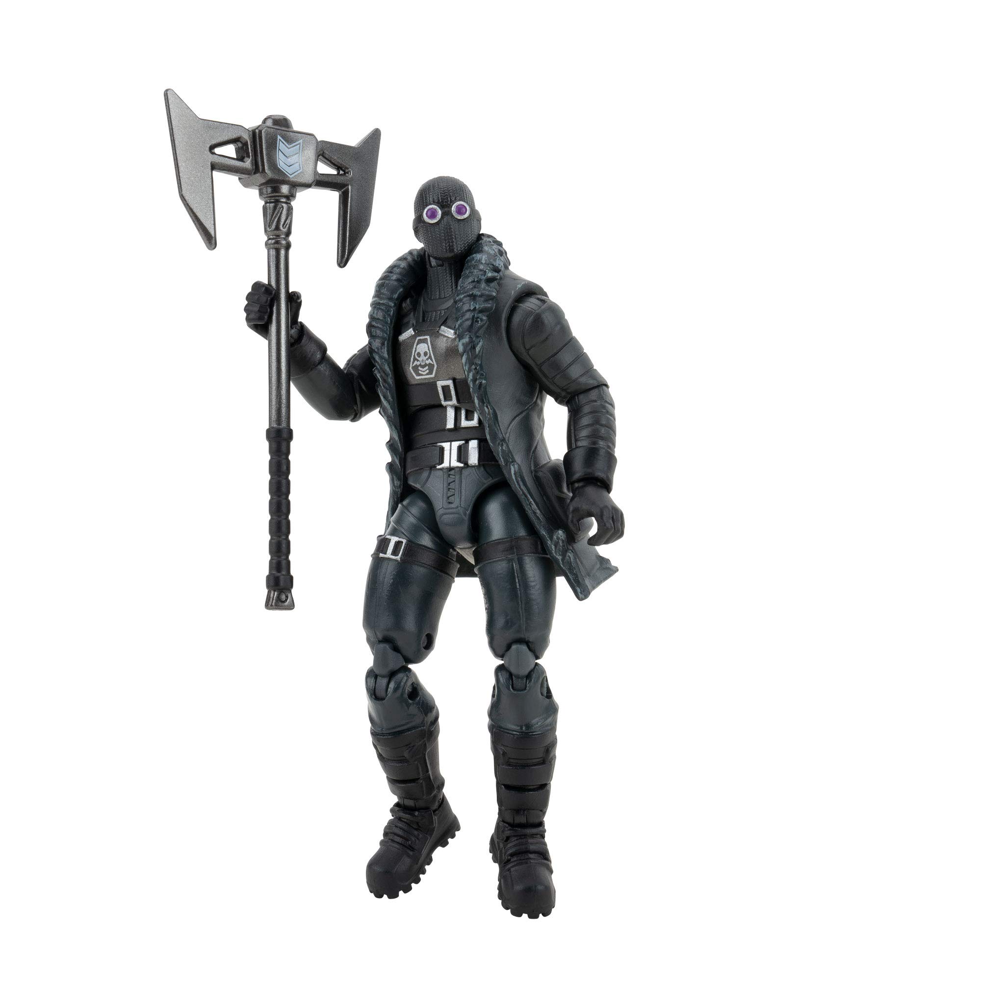 Fortnite FNT0644 4-inch Renegade Shadow Core Action Figure with Harvesting Tool - Highly Detailed Collectible for Solo Mode Gameplay - Perfect for Display, Gaming Battles & Fortnite Fan Collections