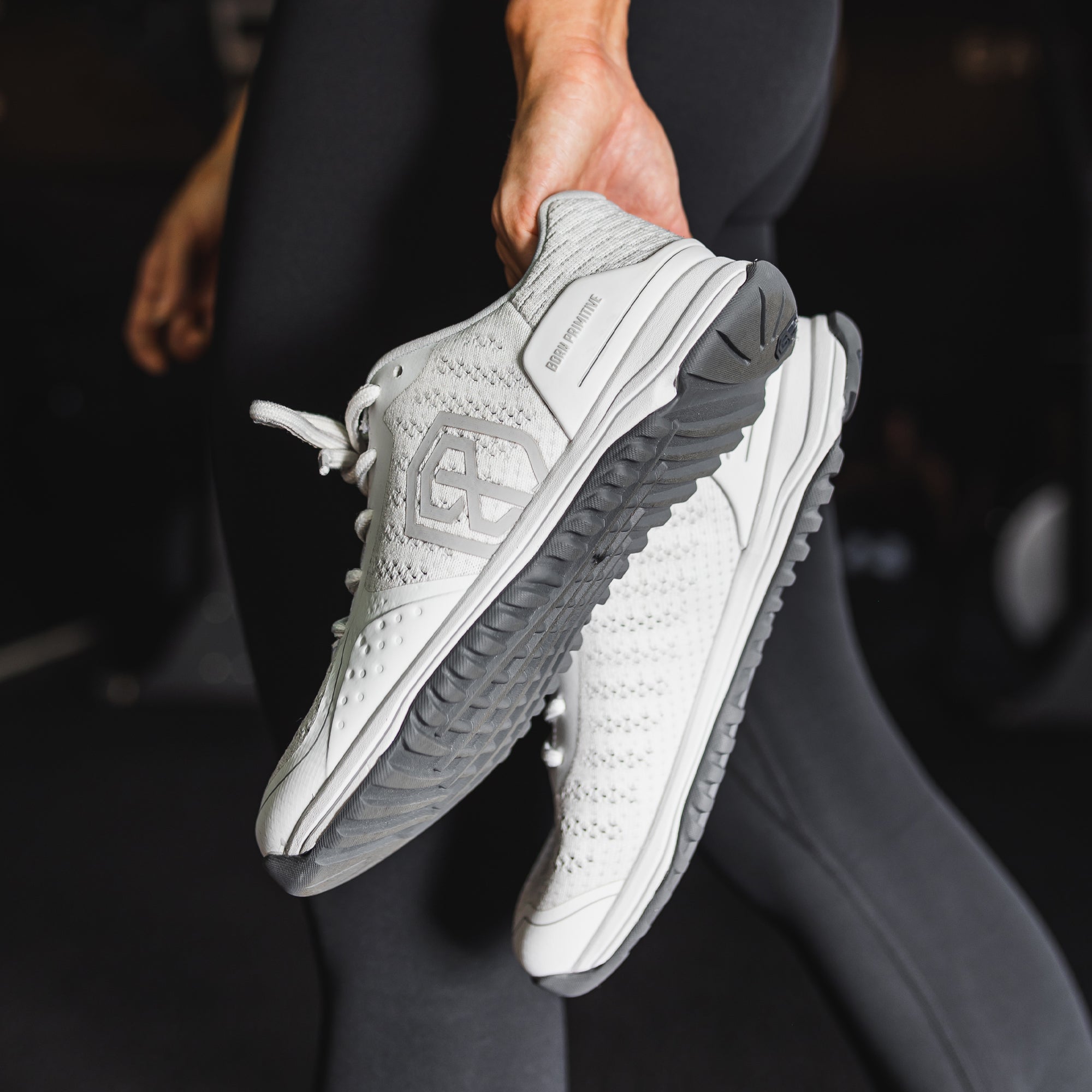 Savage 1 Women's Running Shoes - White & Grey Athletic Sneakers for Jogging, Gym Workouts & Casual Wear