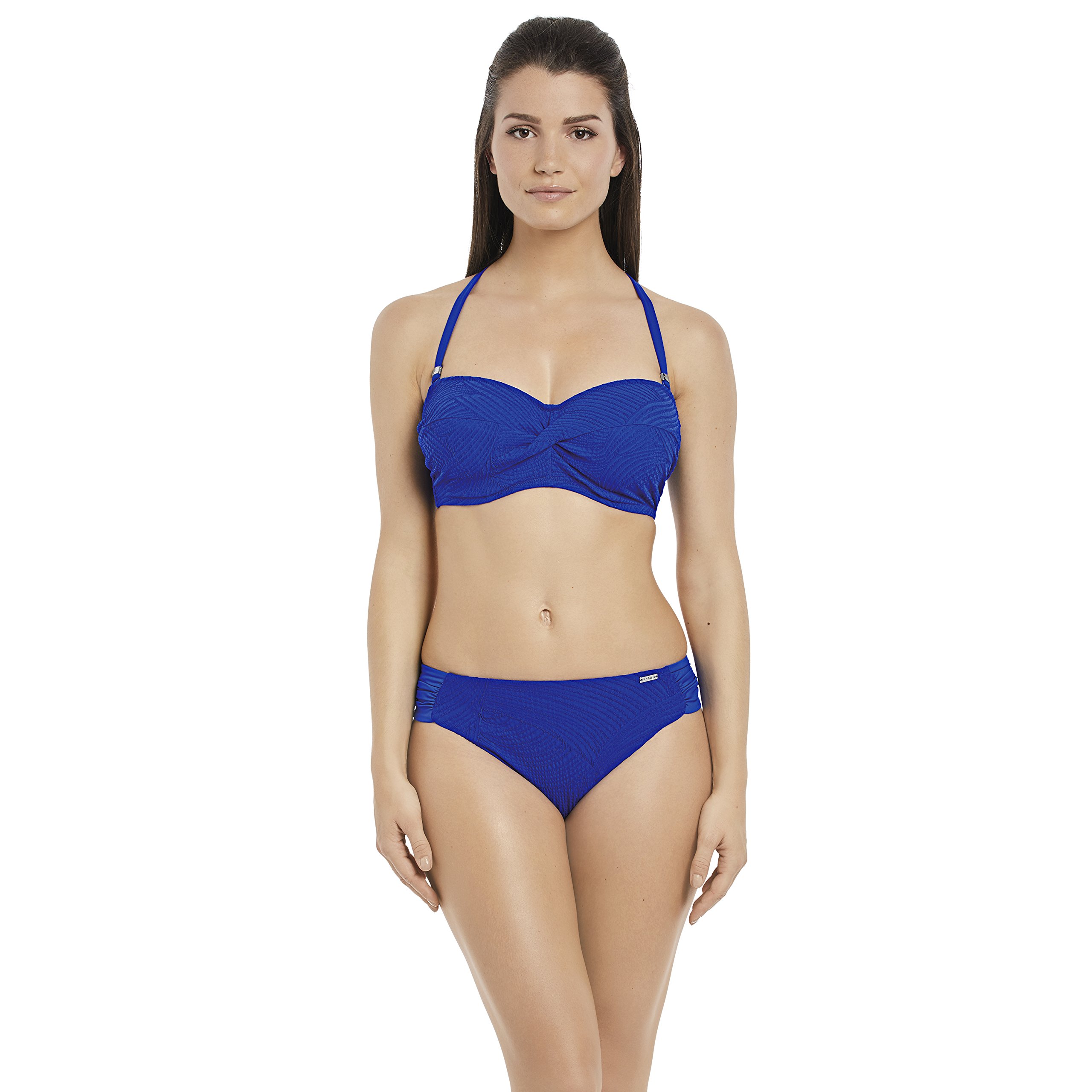 Fantasie Women's Standard Ottawa Mid Rise Bikini Bottom - Comfortable Swimwear for Beach, Pool & Vacation - Plus Size & Regular Fit Available