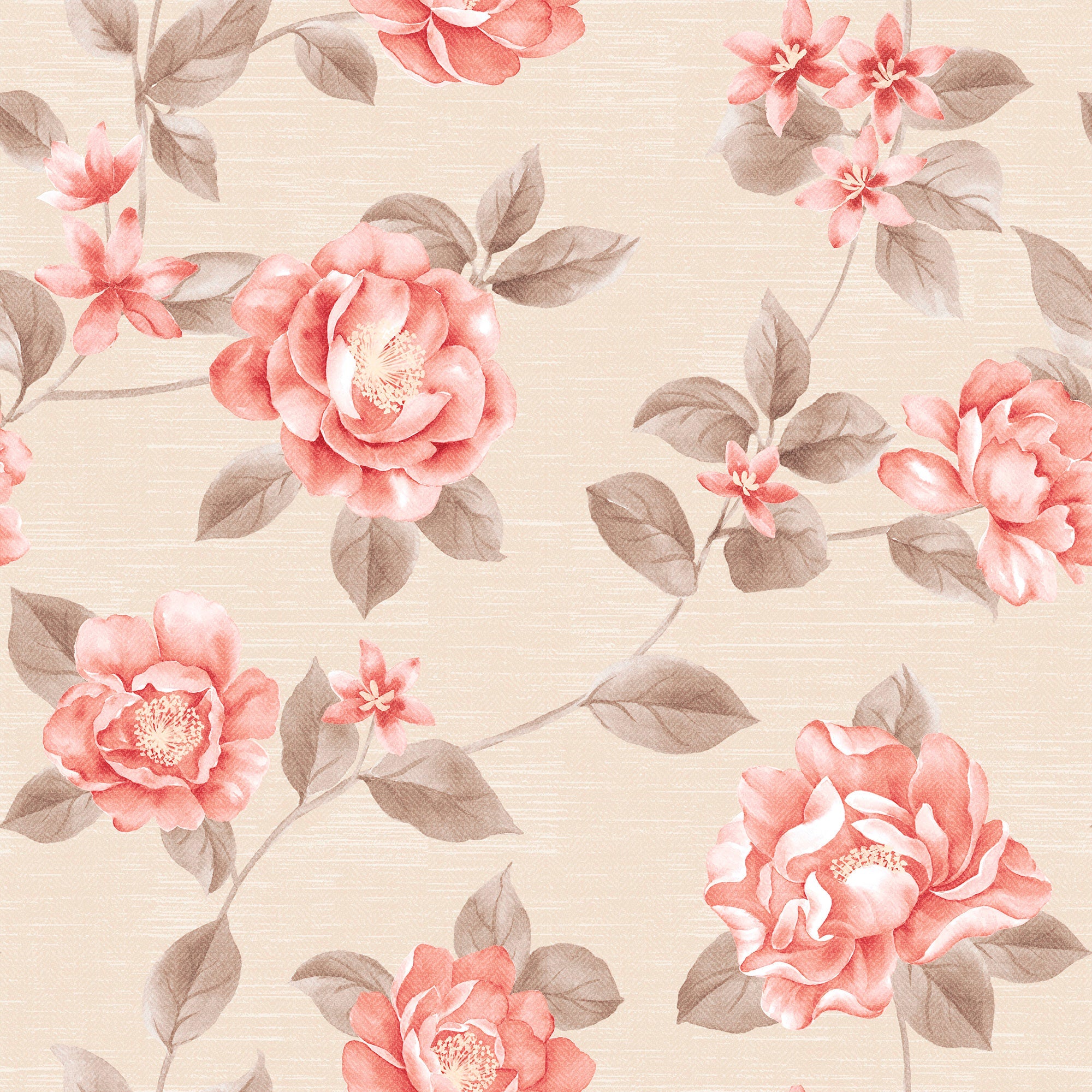 Pink and Similar Tones Wallpaper Sample - Self-Adhesive Peel & Stick Wallpaper for Living Room, Bedroom, Nursery Decor | Easy DIY Home Renovation