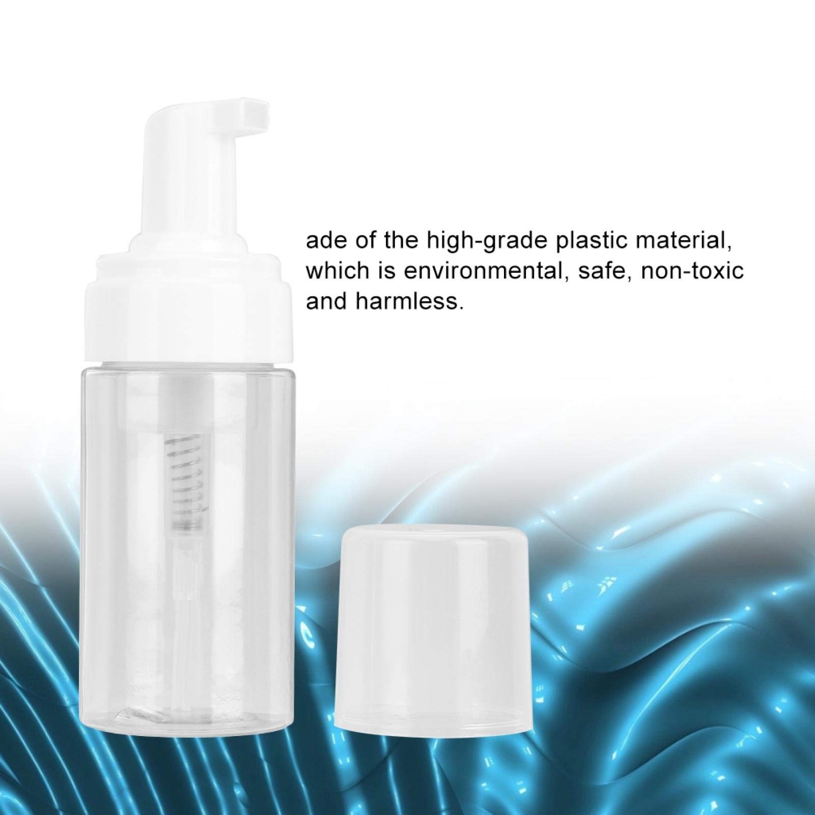Rotekt Portable Foaming Soap Dispenser - Refillable Travel Size Mousse Foam Bottle for Hand Soap, Shampoo & Lotion | Perfect for Travel, Gym, Office & Home Use (2-Pack)